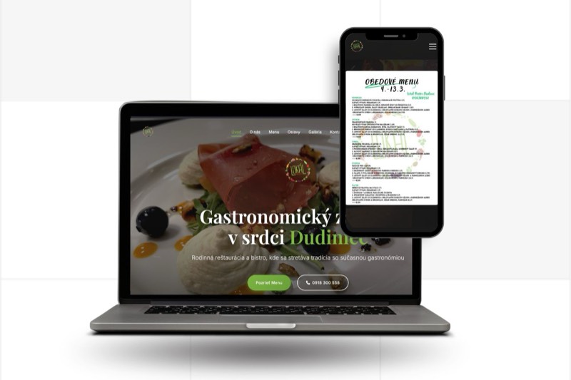 Lokál Bistro - rodinná restaurace v Dudincích