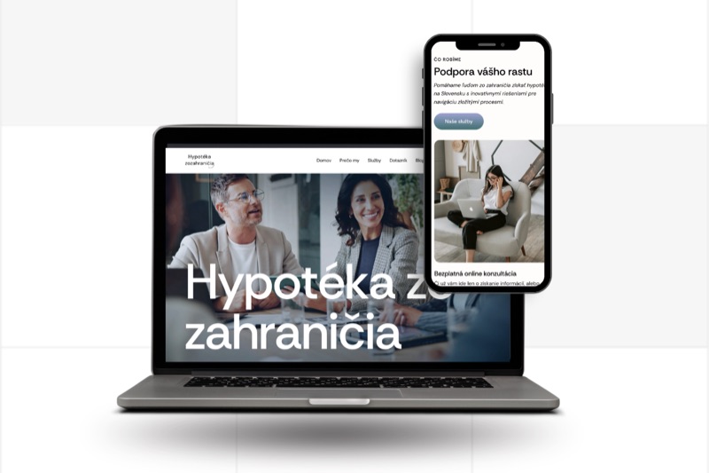 Mortgage services website