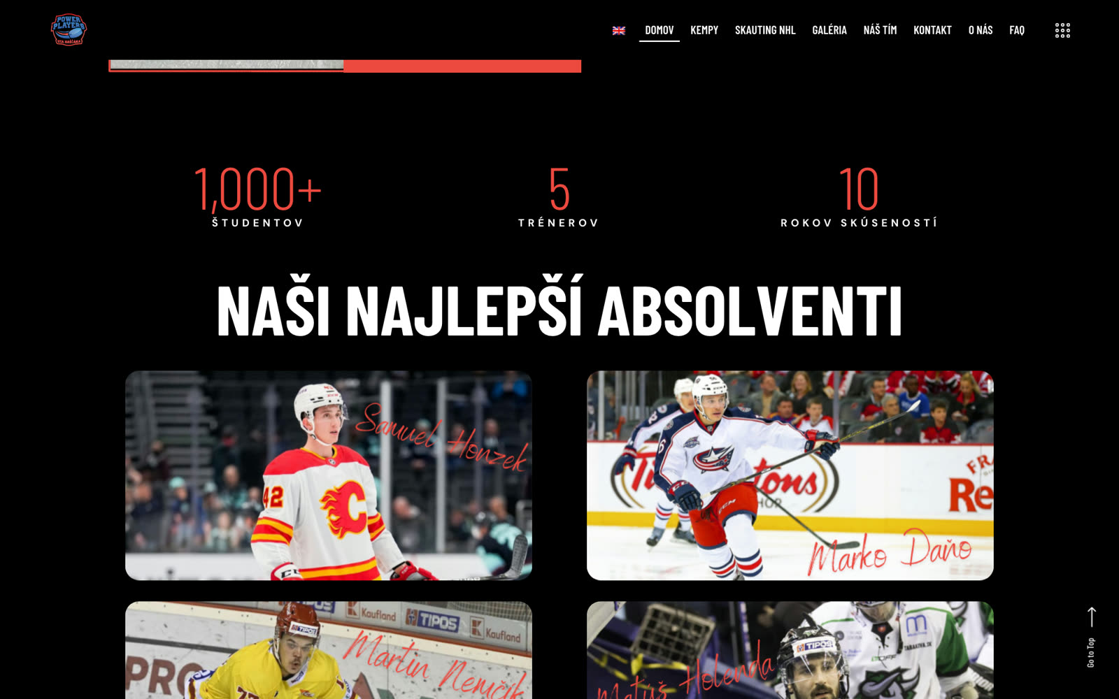 powerplayers.sk — štatistiky a najlepší absolventi